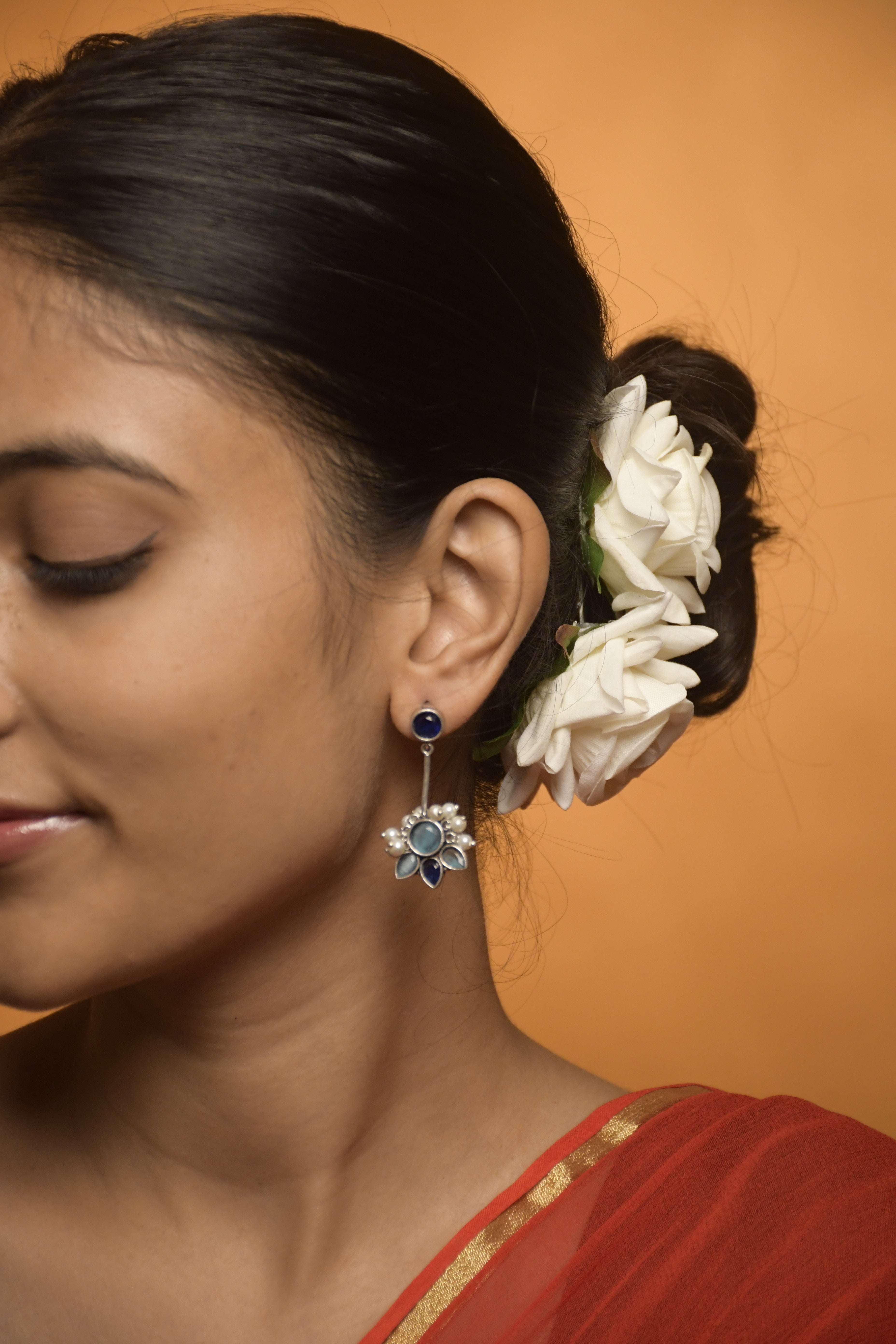 Maahi Oxidised Dangler Earrings