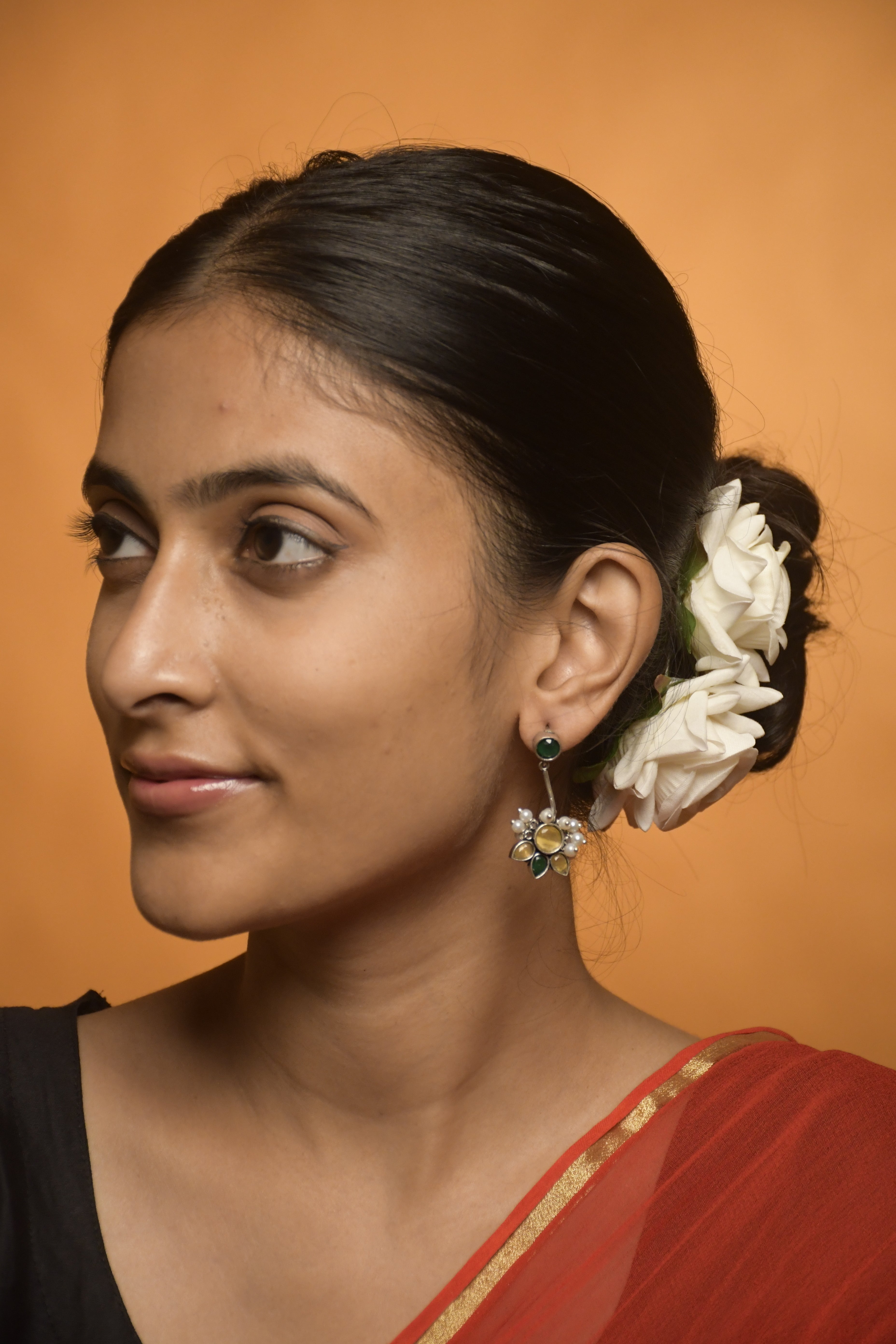 Maahi Oxidised Dangler Earrings