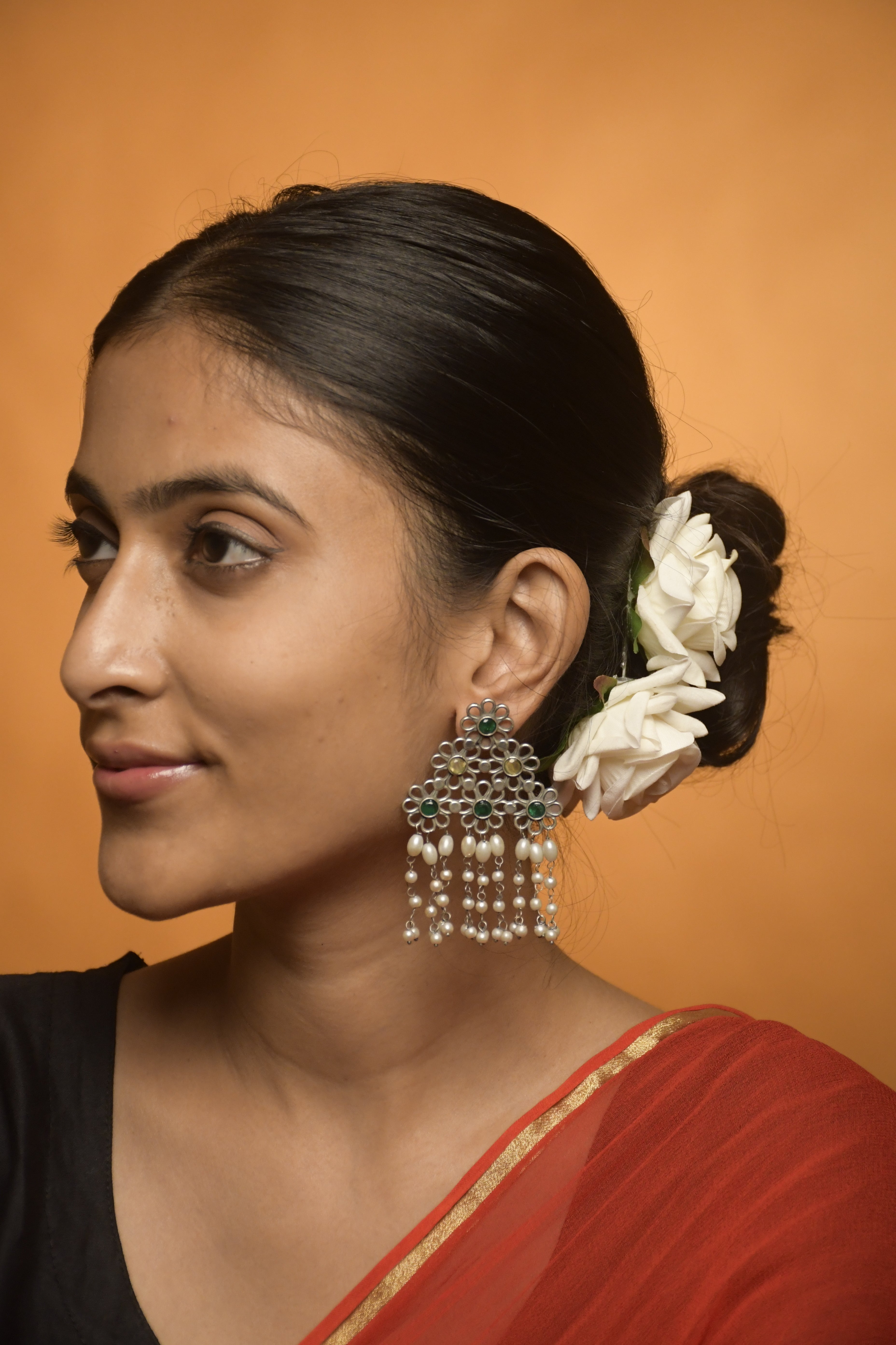NITHYA OXIDISED DANGLER EARRINGS