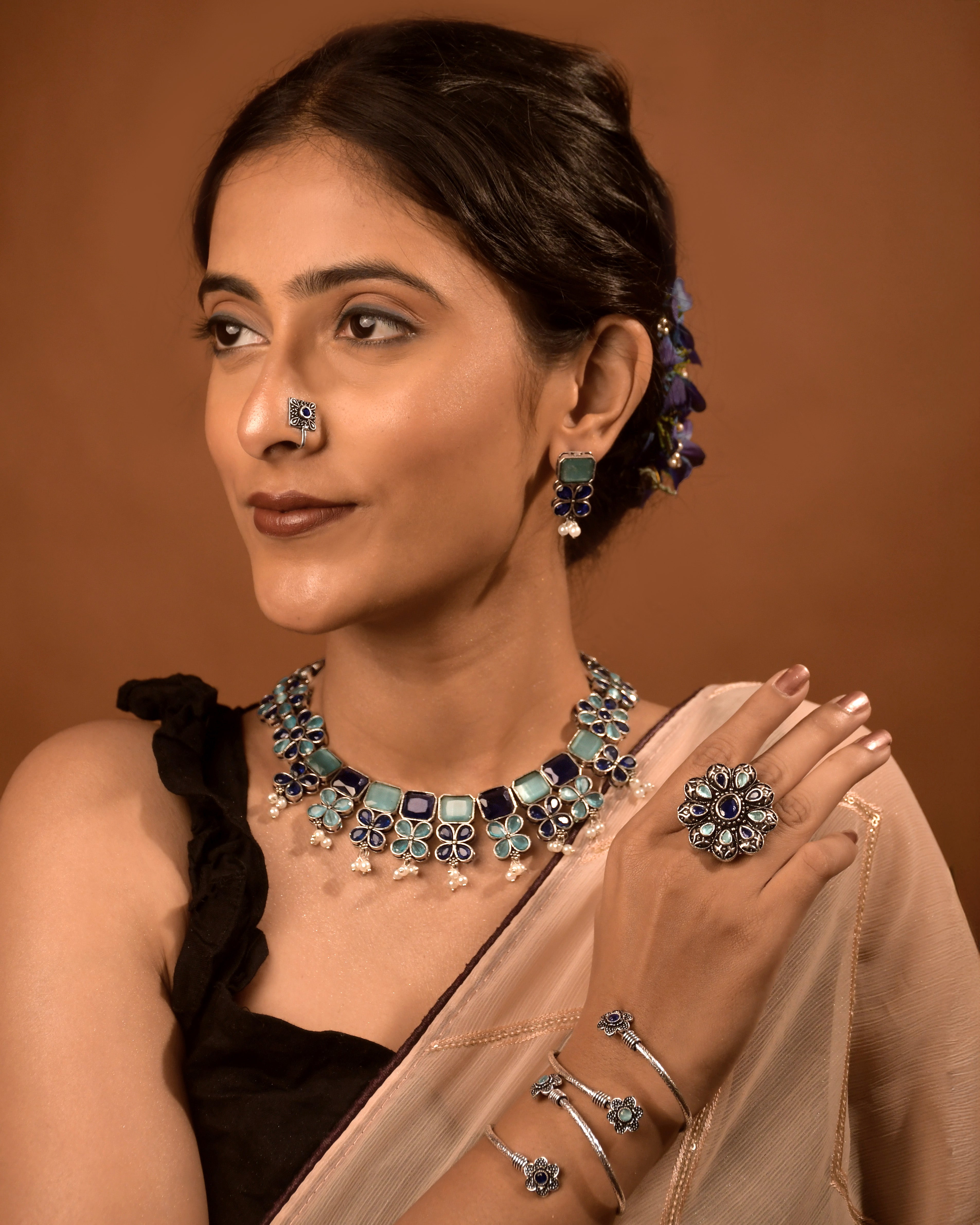 GIANNA STONE JEWELLERY SET COMBO