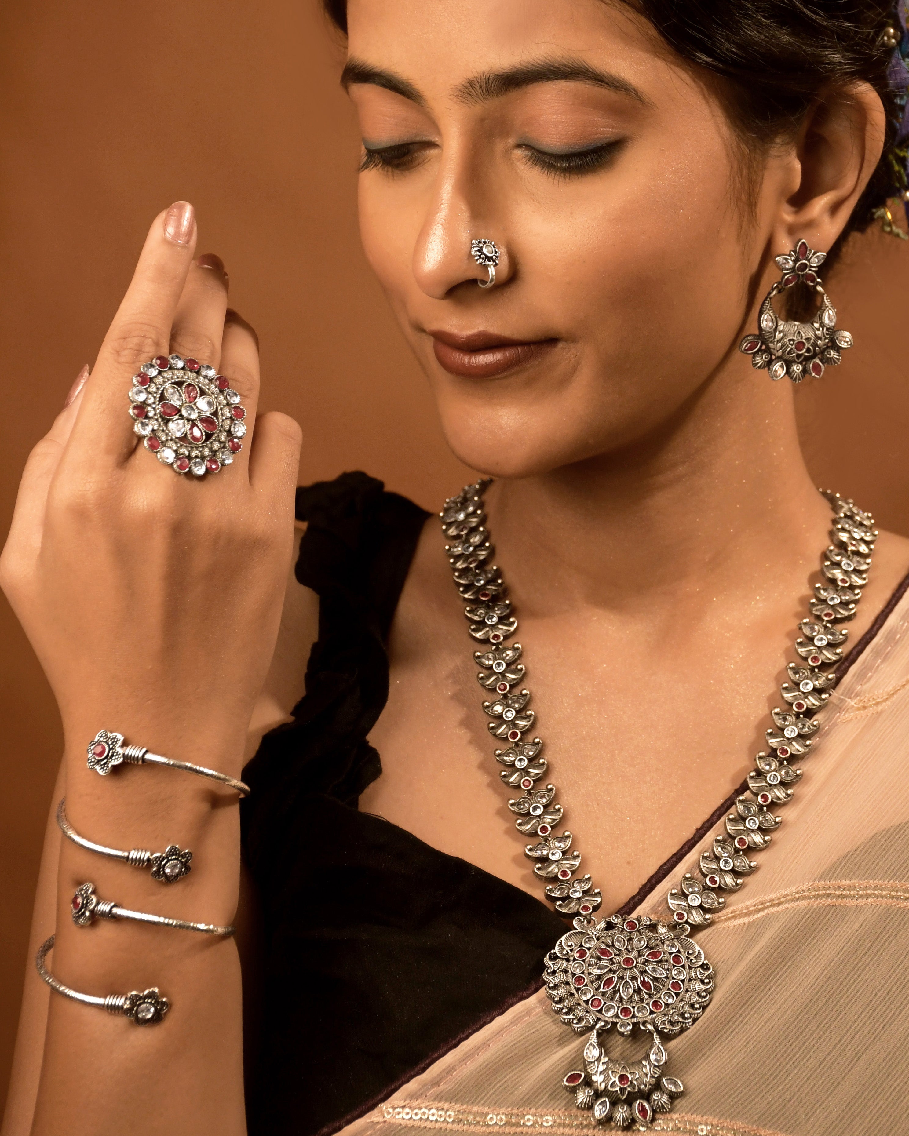 PRISHA STONE JEWELLERY SET COMBO