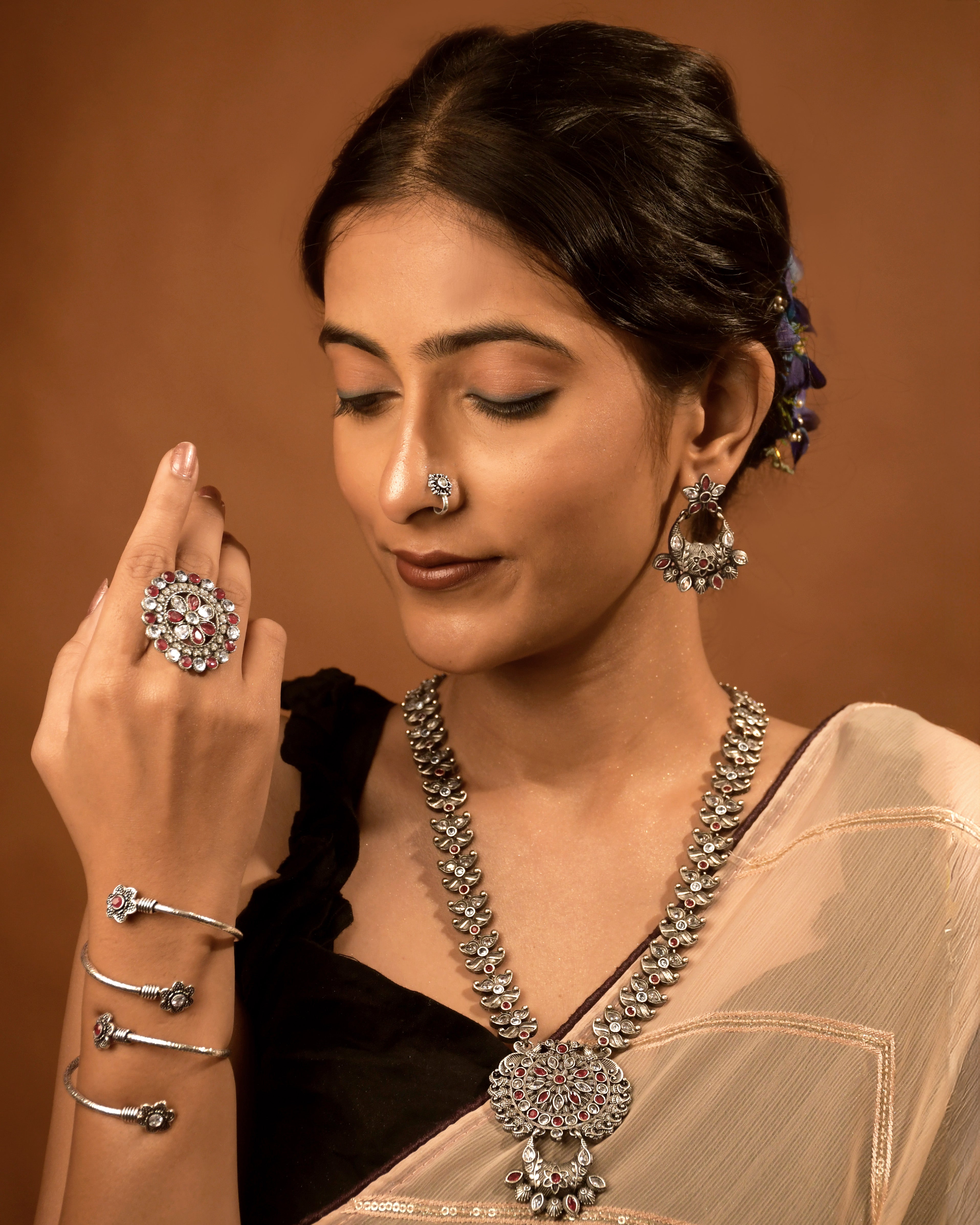 PRISHA STONE JEWELLERY SET COMBO