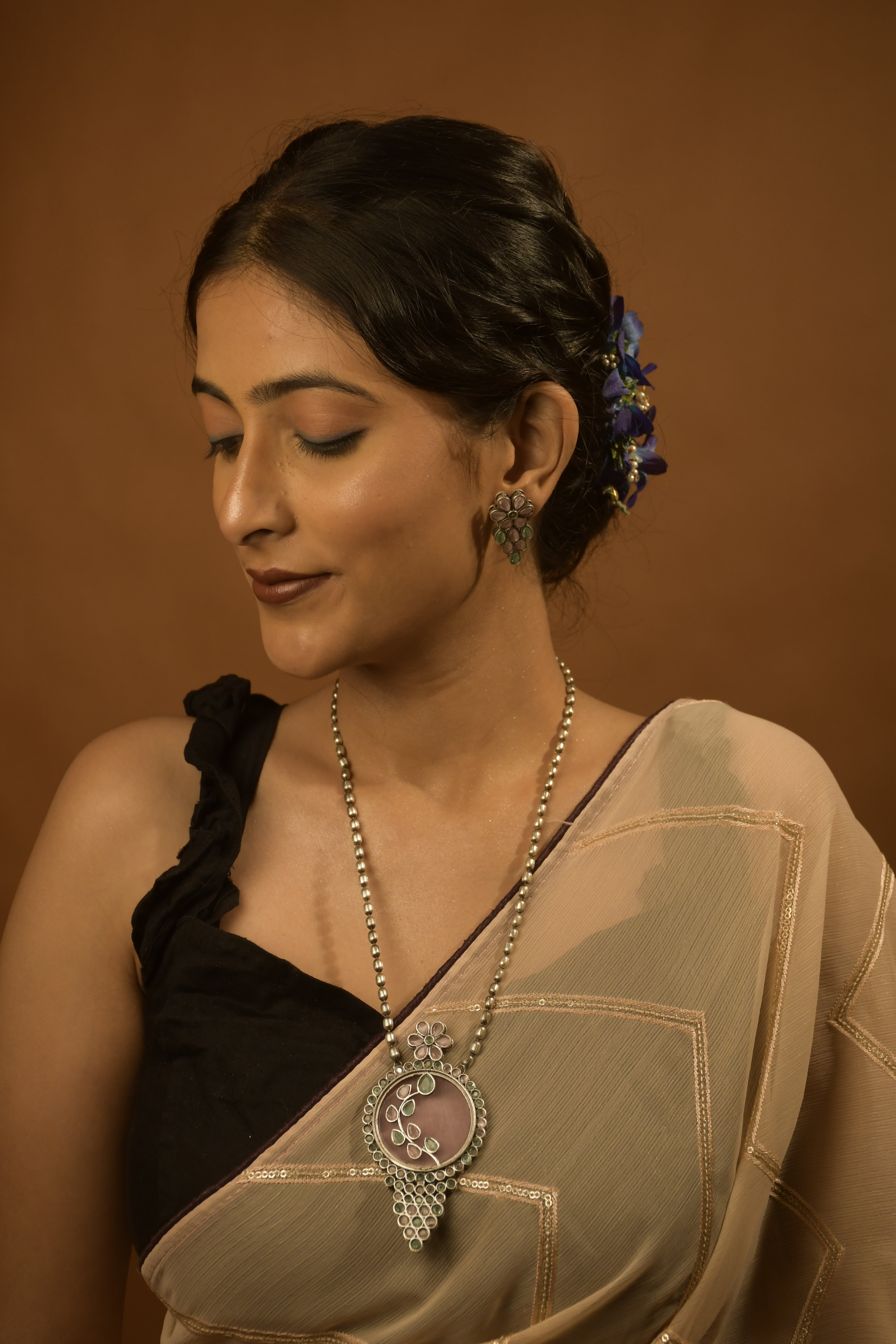DIA STONE NECKLACE SET