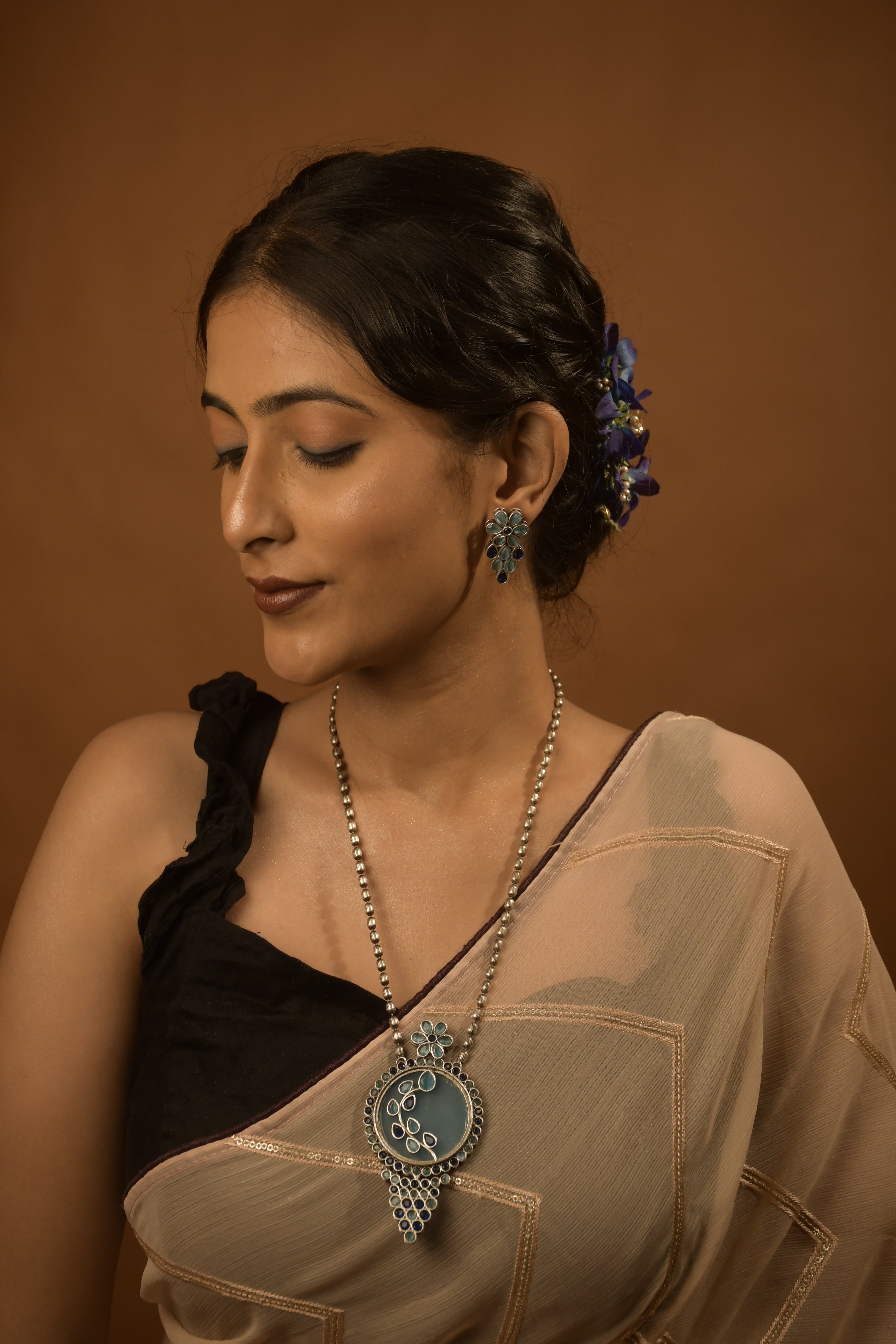 DIA STONE NECKLACE SET