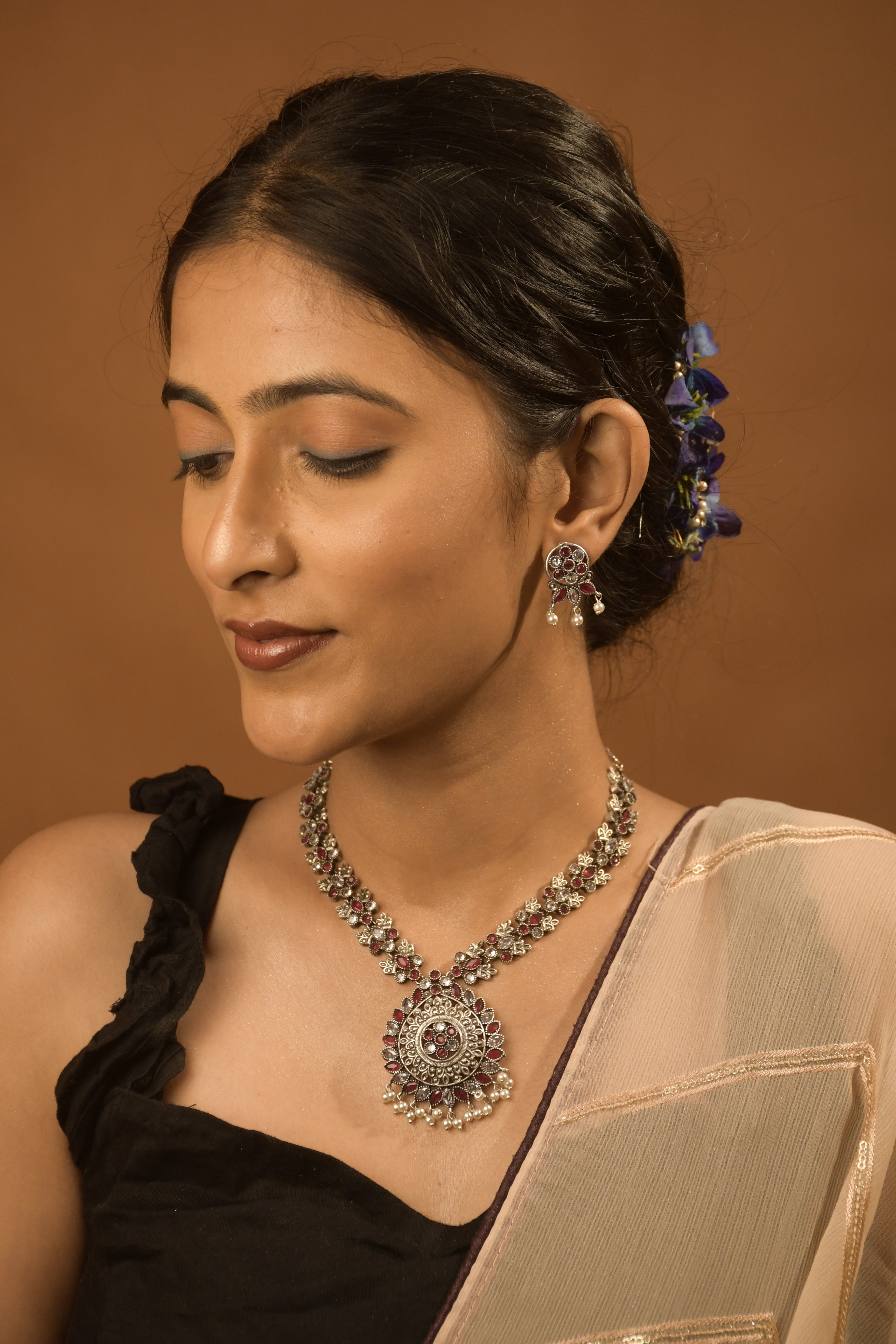 HIYA STONE NECKLACE SET