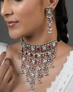 Load image into Gallery viewer, Aditi Stone Necklace Set