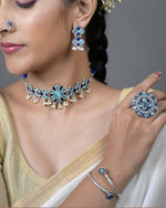 Load image into Gallery viewer, Myra Stone Jewellery Set