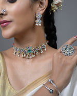 Load image into Gallery viewer, Myra Stone Jewellery Set