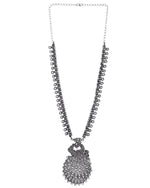 Load image into Gallery viewer, OXIDISED SPRING CHAIN PENDANT NECKLACE