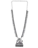 Load image into Gallery viewer, OXIDISED SPRING CHAIN PENDANT NECKLACE