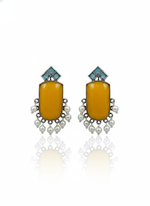 Load image into Gallery viewer, Frany Stud Stone Earrings