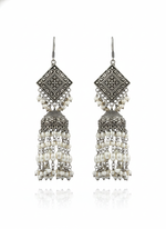 Load image into Gallery viewer, INAAYA JHUMKA EARRINGS