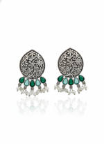 Load image into Gallery viewer, Ayesha Stud Stone Earrings