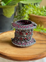 Load image into Gallery viewer, SWETA STONE BANGLE STACK