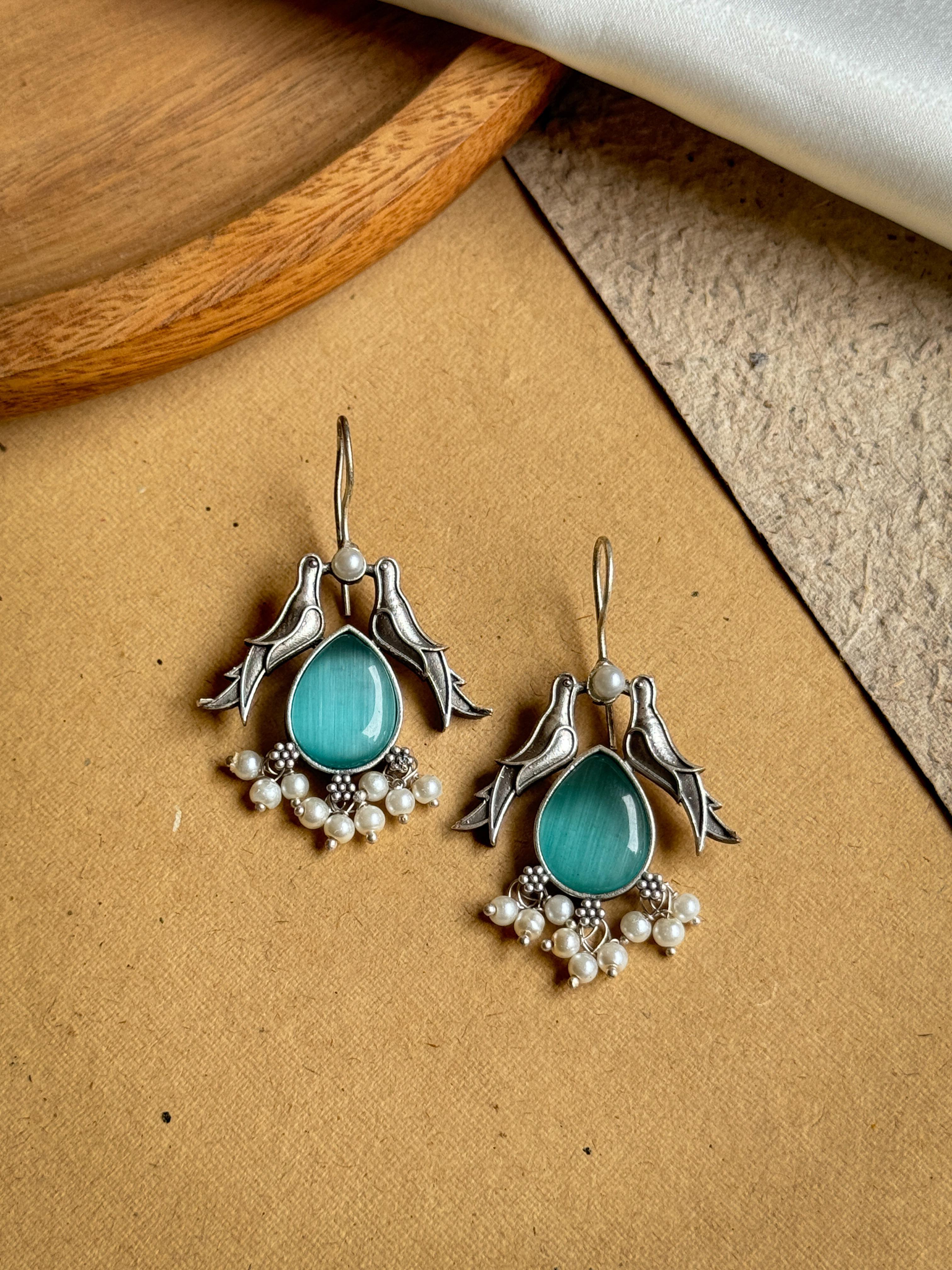 KAVITA OXIDISED STUD EARRINGS