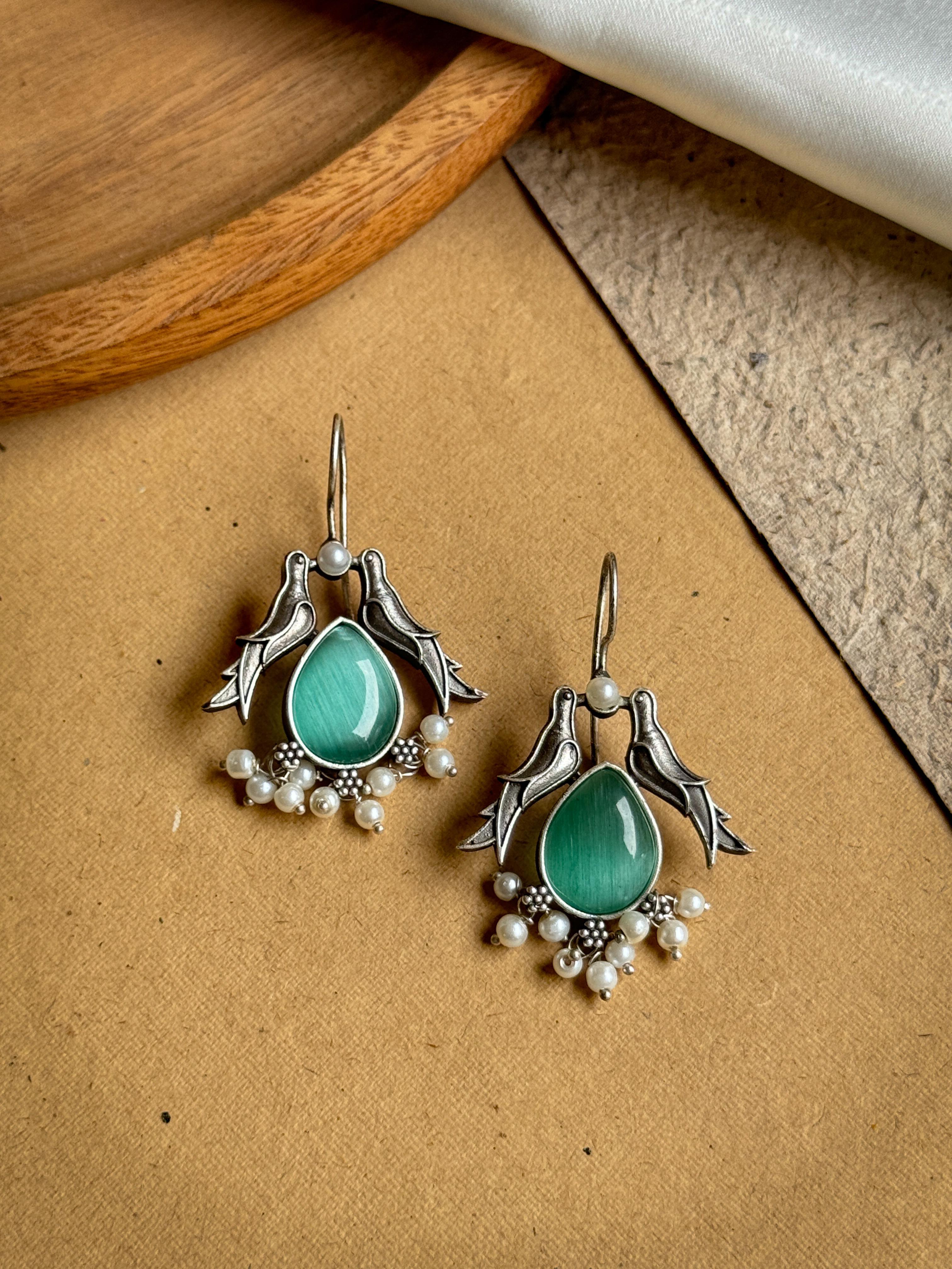 KAVITA OXIDISED STUD EARRINGS