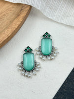 Load image into Gallery viewer, Frany Stud Stone Earrings