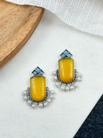 Load image into Gallery viewer, Frany Stud Stone Earrings