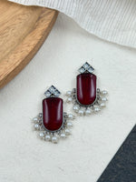 Load image into Gallery viewer, Frany Stud Stone Earrings