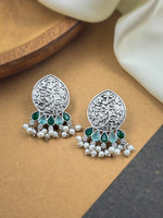 Load image into Gallery viewer, Ayesha Stud Stone Earrings