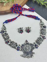 Load image into Gallery viewer, LAXMI HANDMADE STONE NECKLACE SET