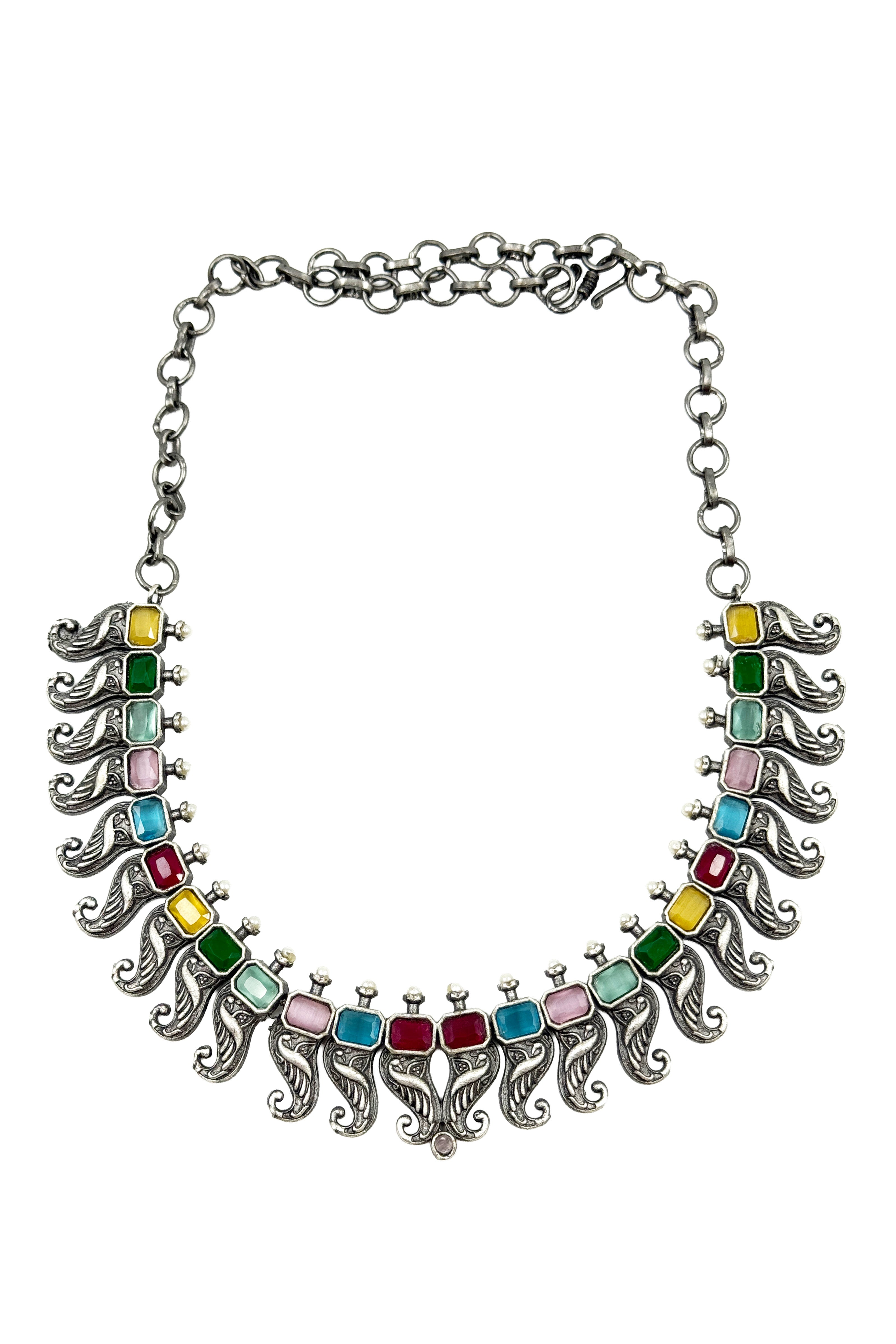 TANVI STONE JEWELLERY SET COMBO