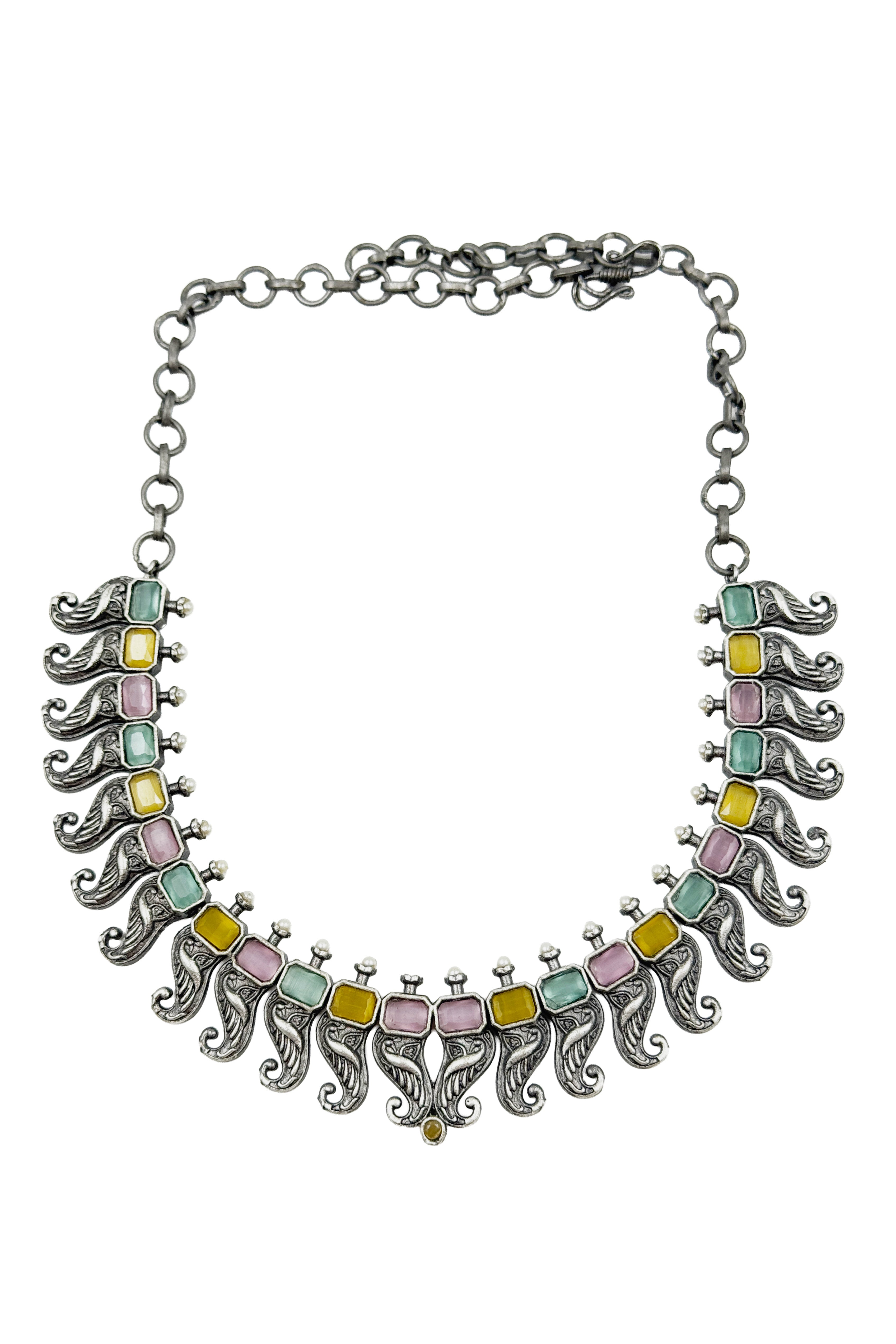 Tanvi Stone Jewellery Set Combo