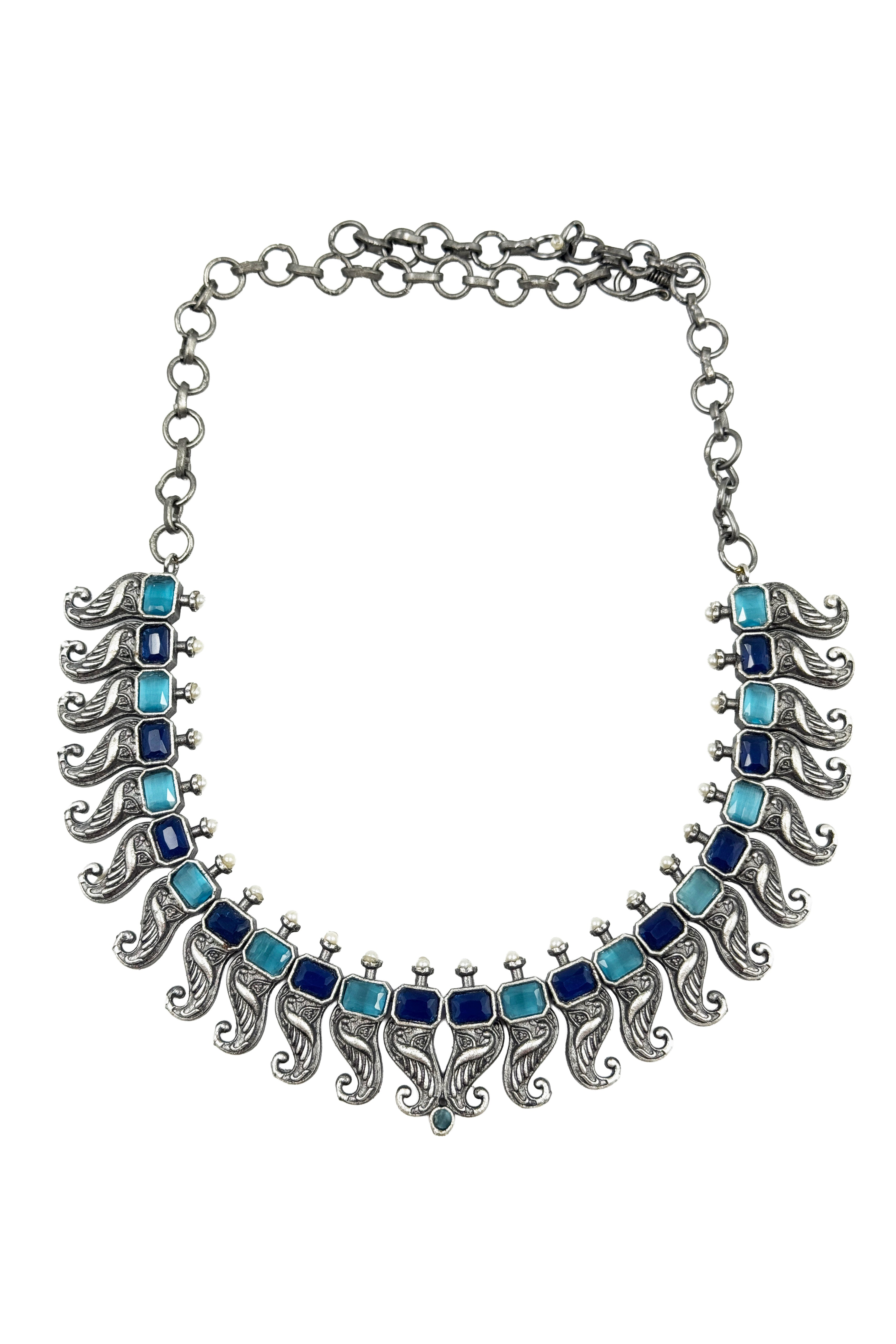 Tanvi Stone Jewellery Set Combo