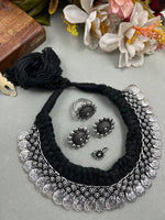 Load image into Gallery viewer, Coin Necklace Jewellery Set