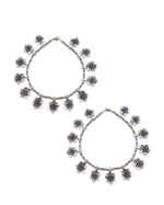 Load image into Gallery viewer, ZOE DESIGNER SILVER ANKLET