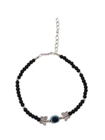 Load image into Gallery viewer, NAVYA DESIGNER SILVER ANKLET