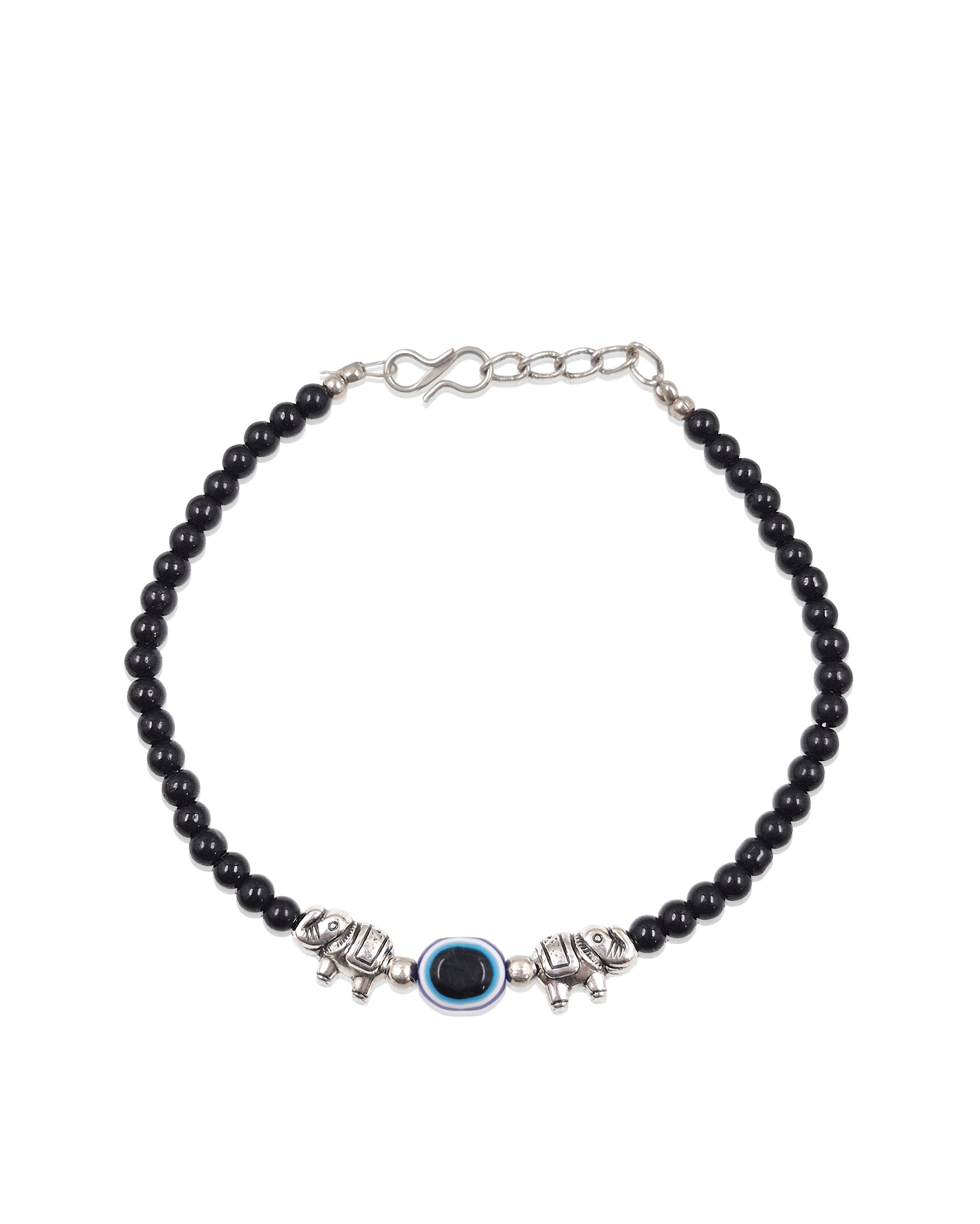 Sakhi Designer Silver Anklets