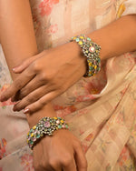 Load image into Gallery viewer, Kavya Pair Of Stone Bangles