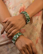 Load image into Gallery viewer, Shreya Pair Of Stone Bangles