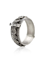 Load image into Gallery viewer, Ragini Silver Lookalike Bangle Stack