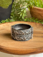 Load image into Gallery viewer, SILVER LOOKALIKE DESIGNER BANGLE