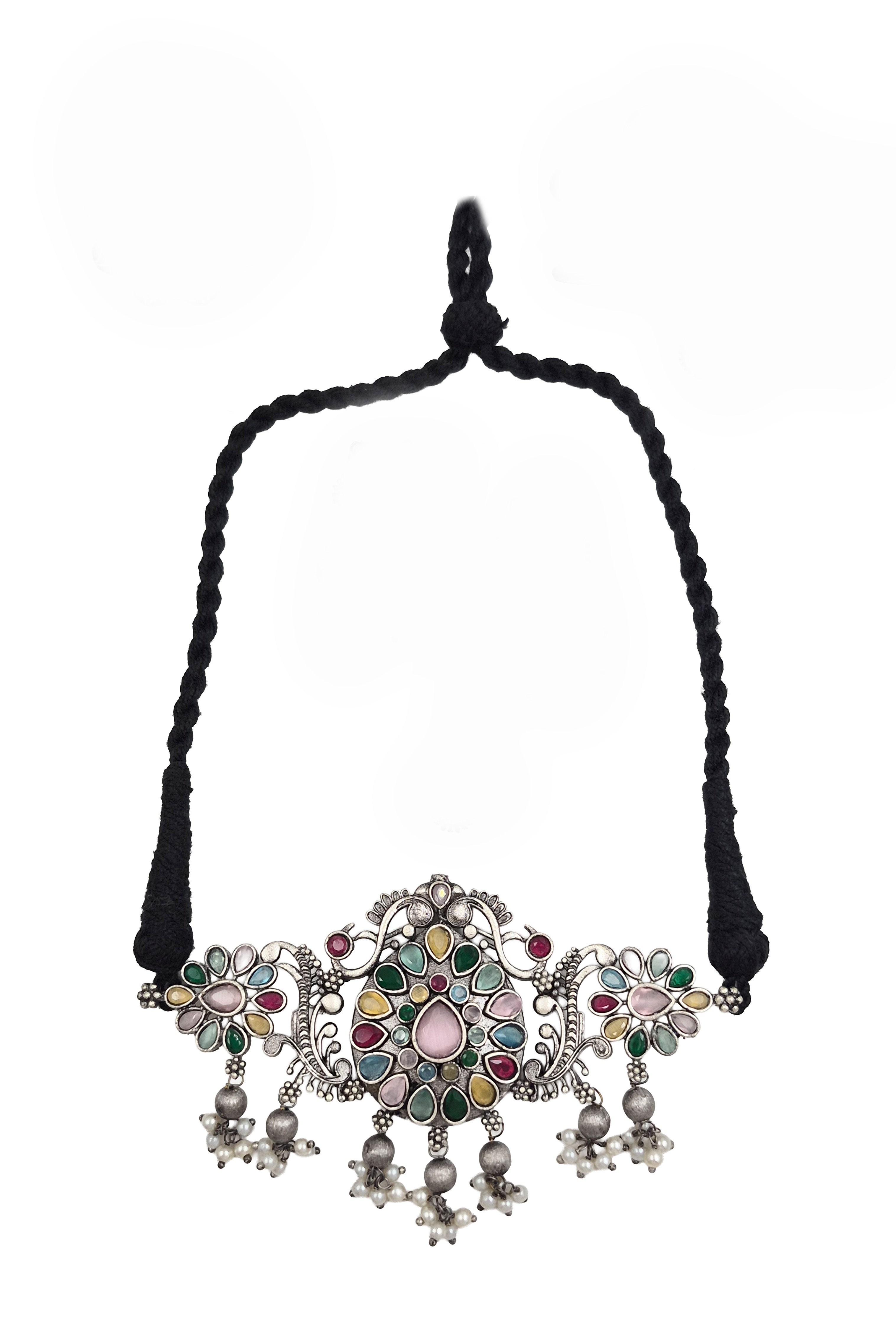 VEDIKA STONE JEWELLERY SET COMBO