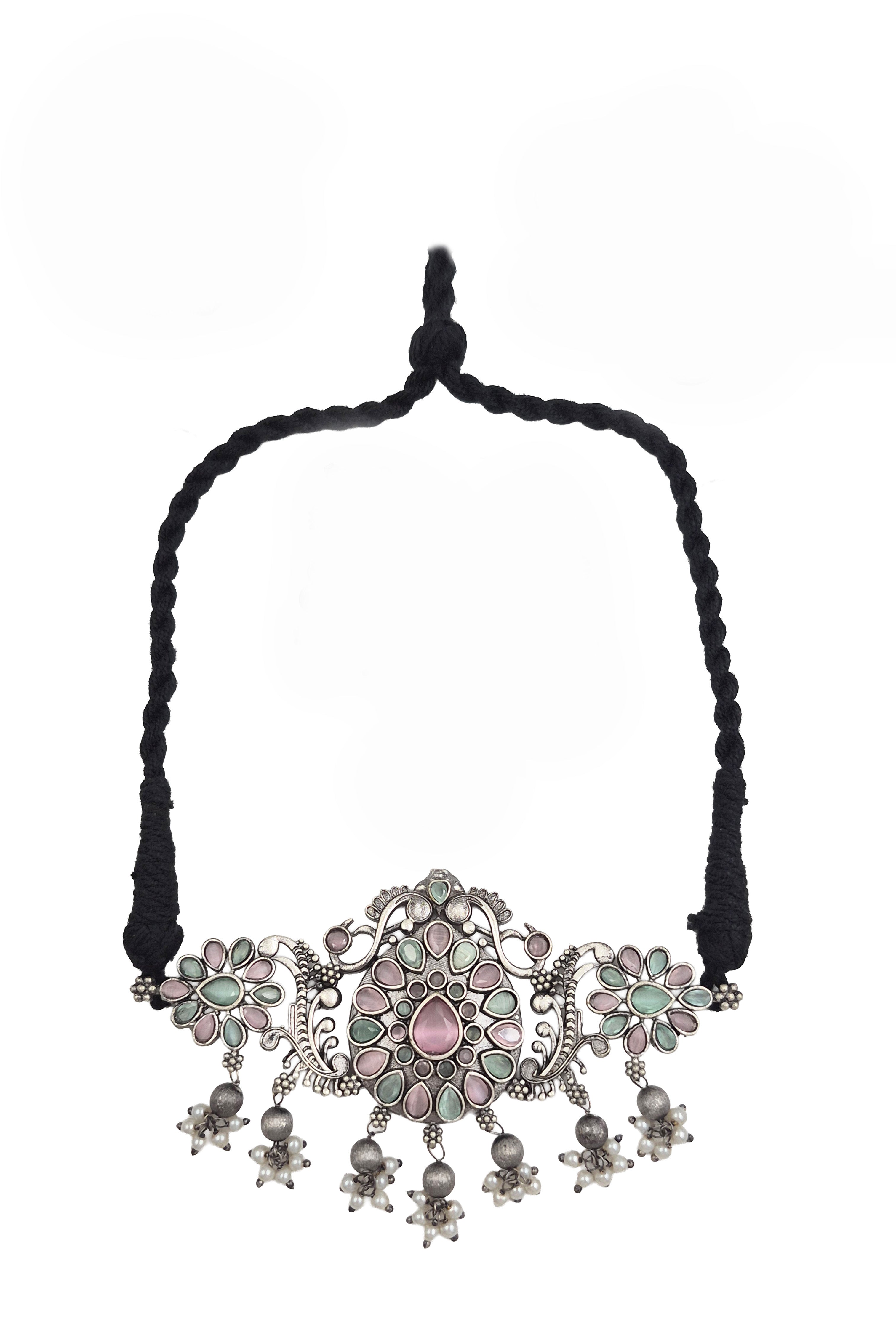 VEDIKA STONE JEWELLERY SET COMBO