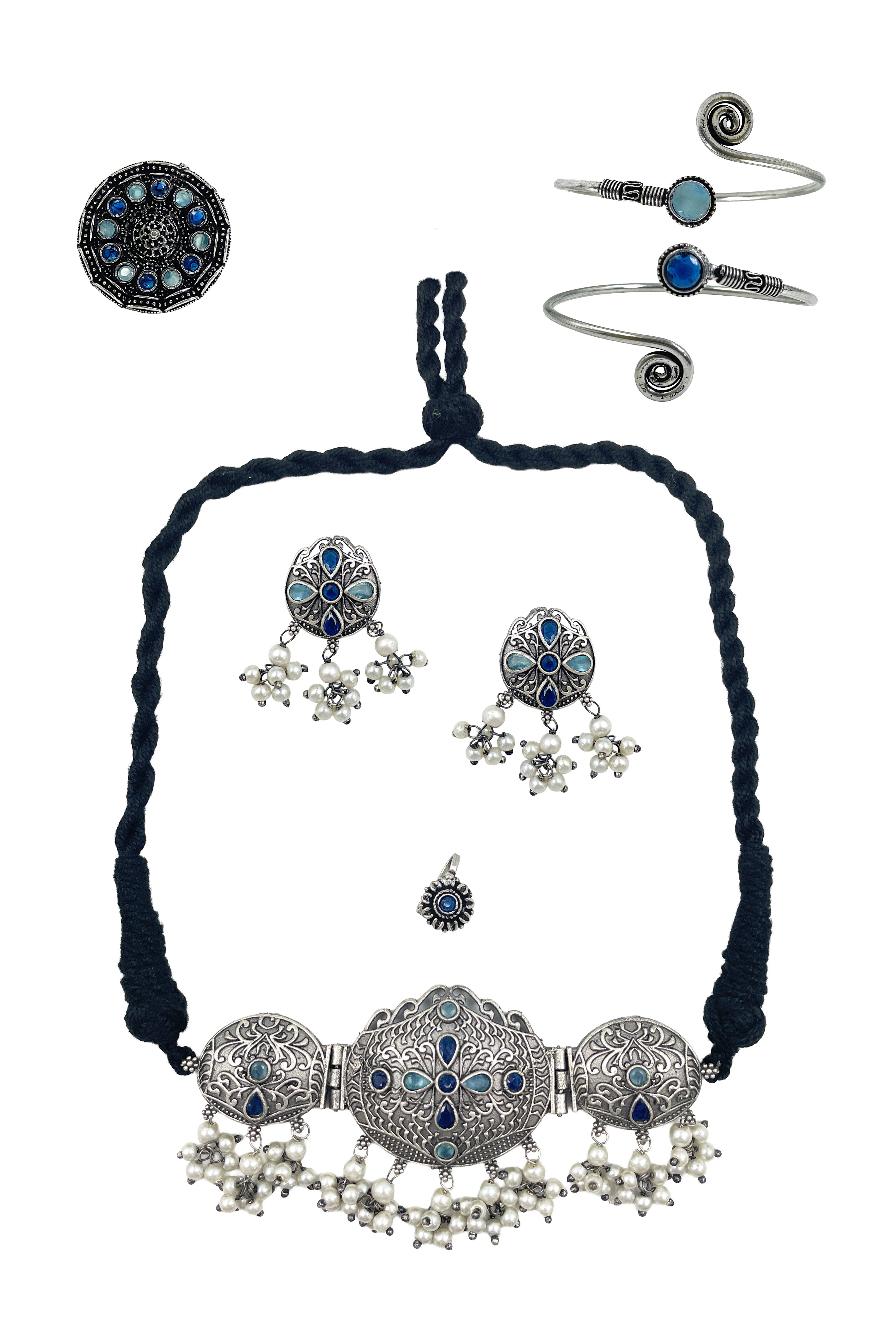 ANIKA STONE JEWELLERY SET COMBO