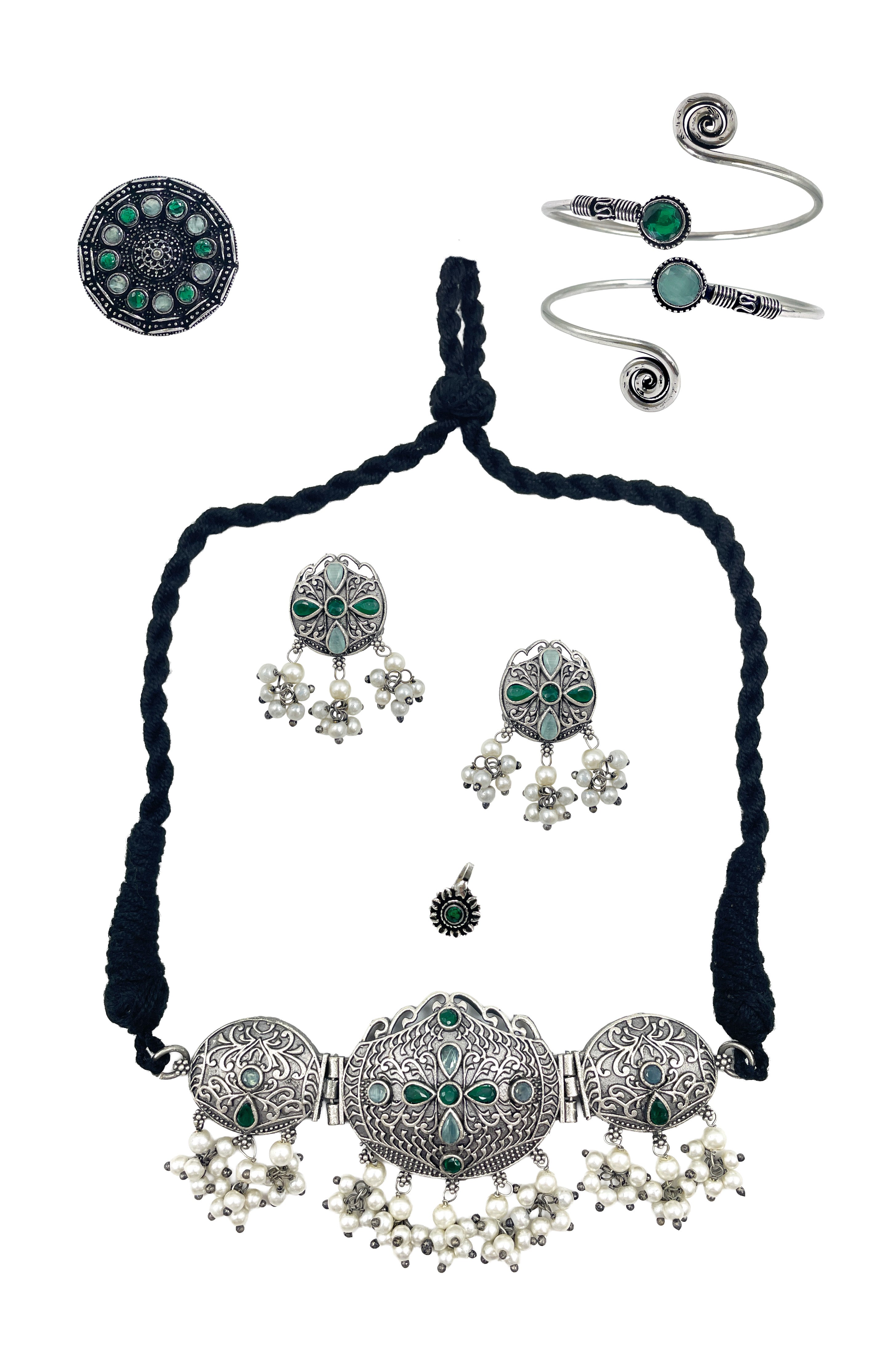 ANIKA STONE JEWELLERY SET COMBO