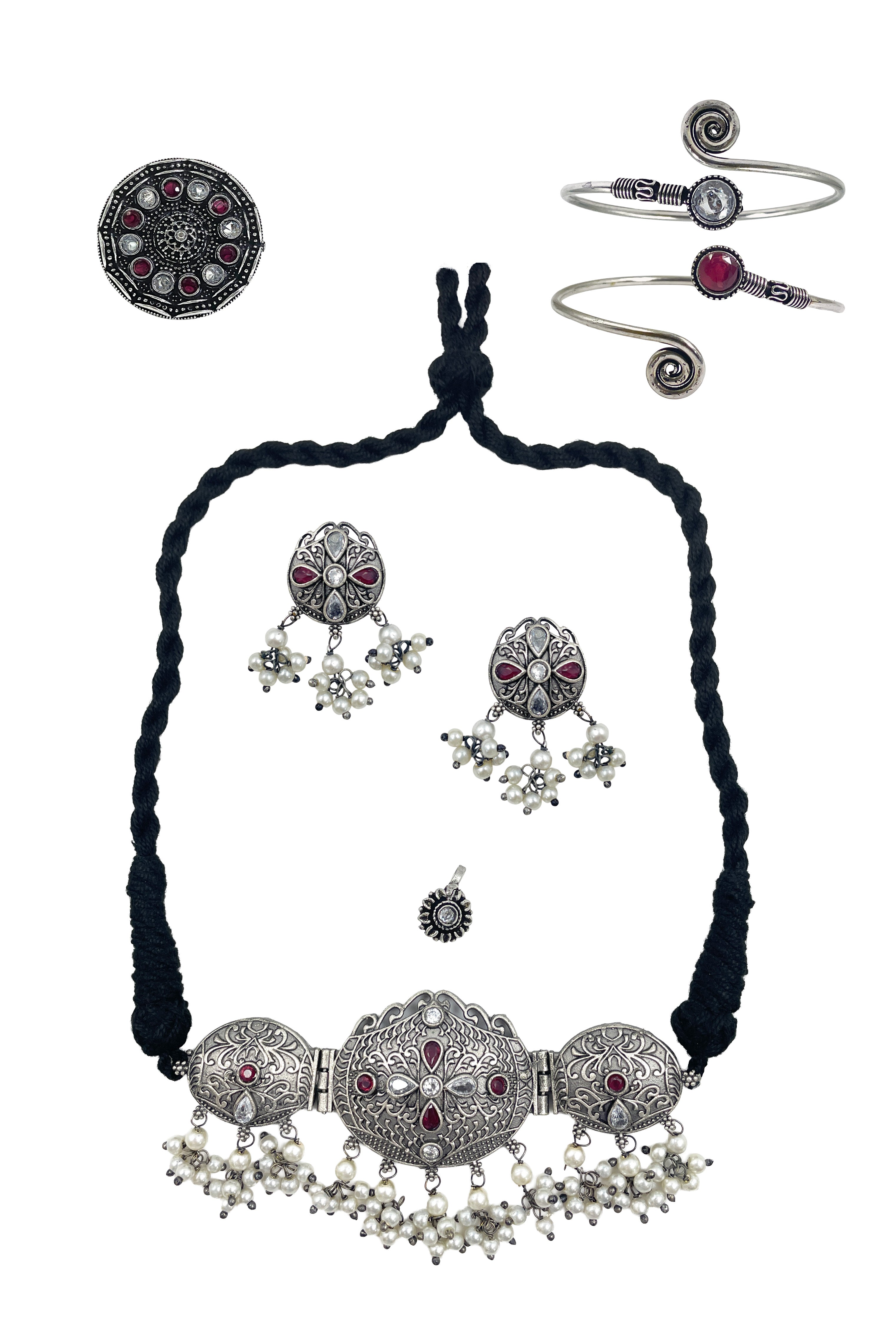 ANIKA STONE JEWELLERY SET COMBO