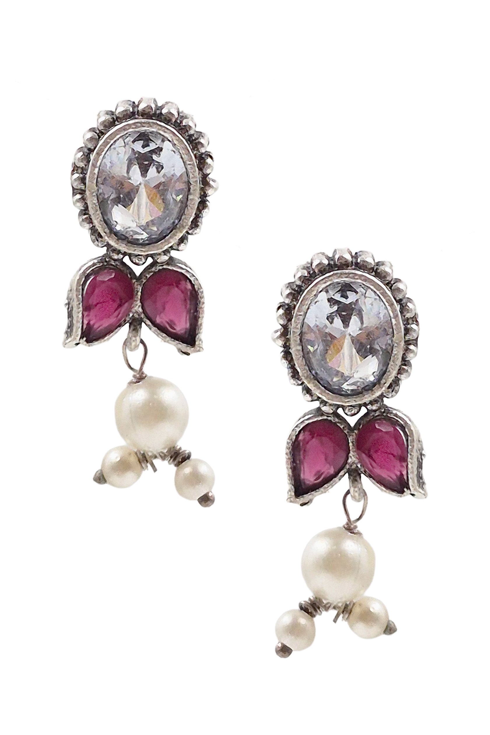 MEERA STONE NECKLACE SET