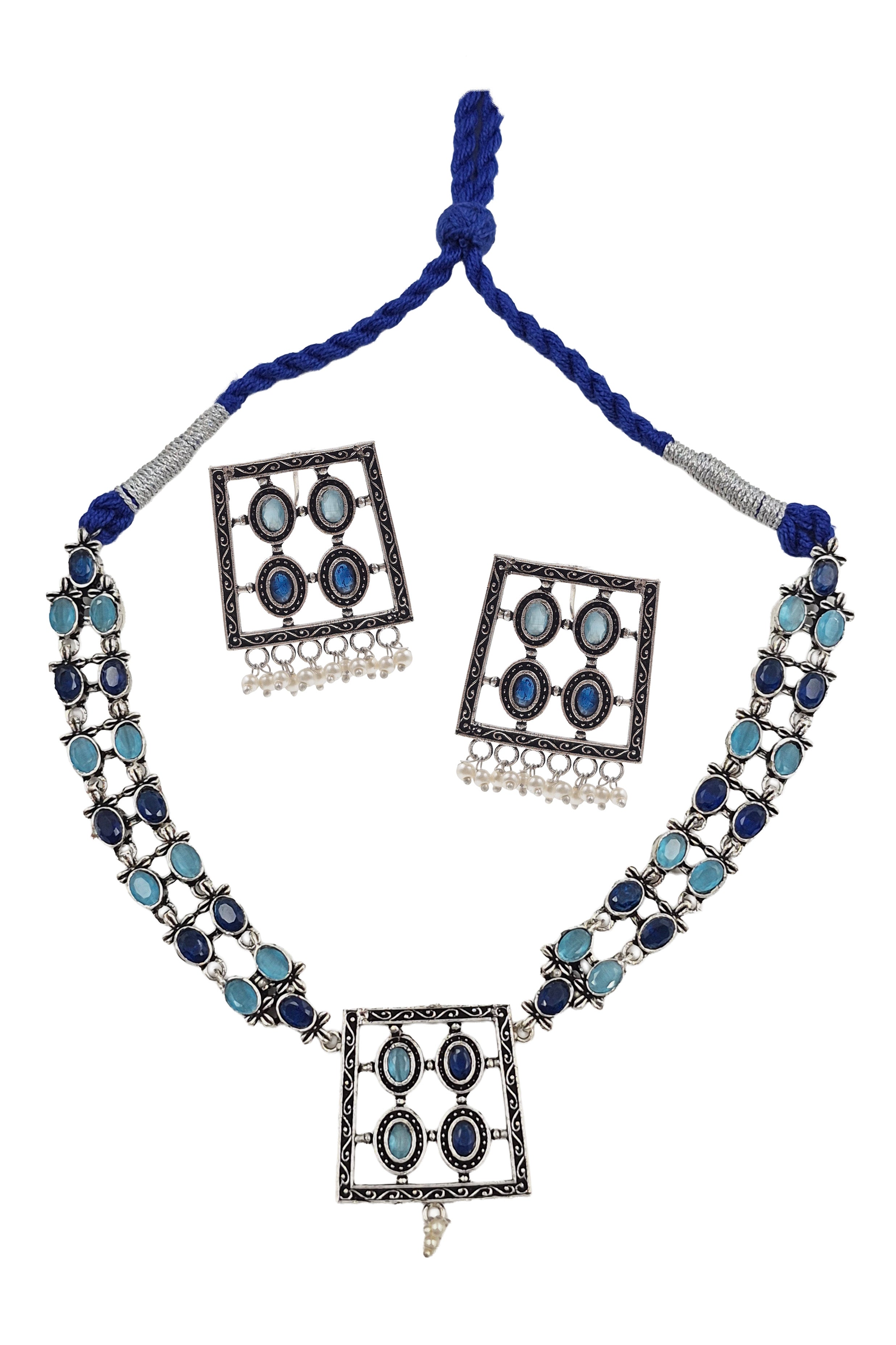 Vanee Stone Necklace Set