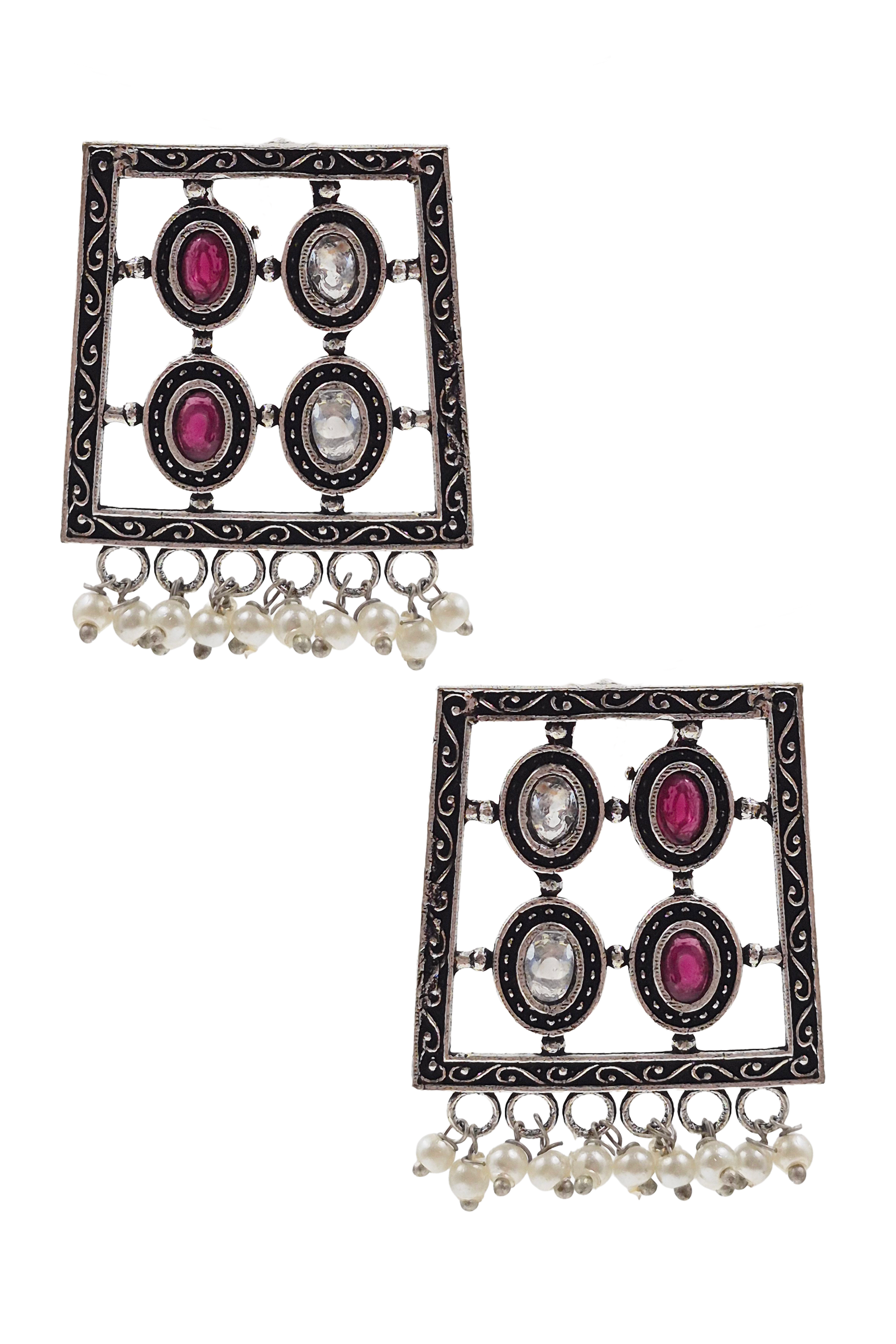 Vanee Stone Necklace Set