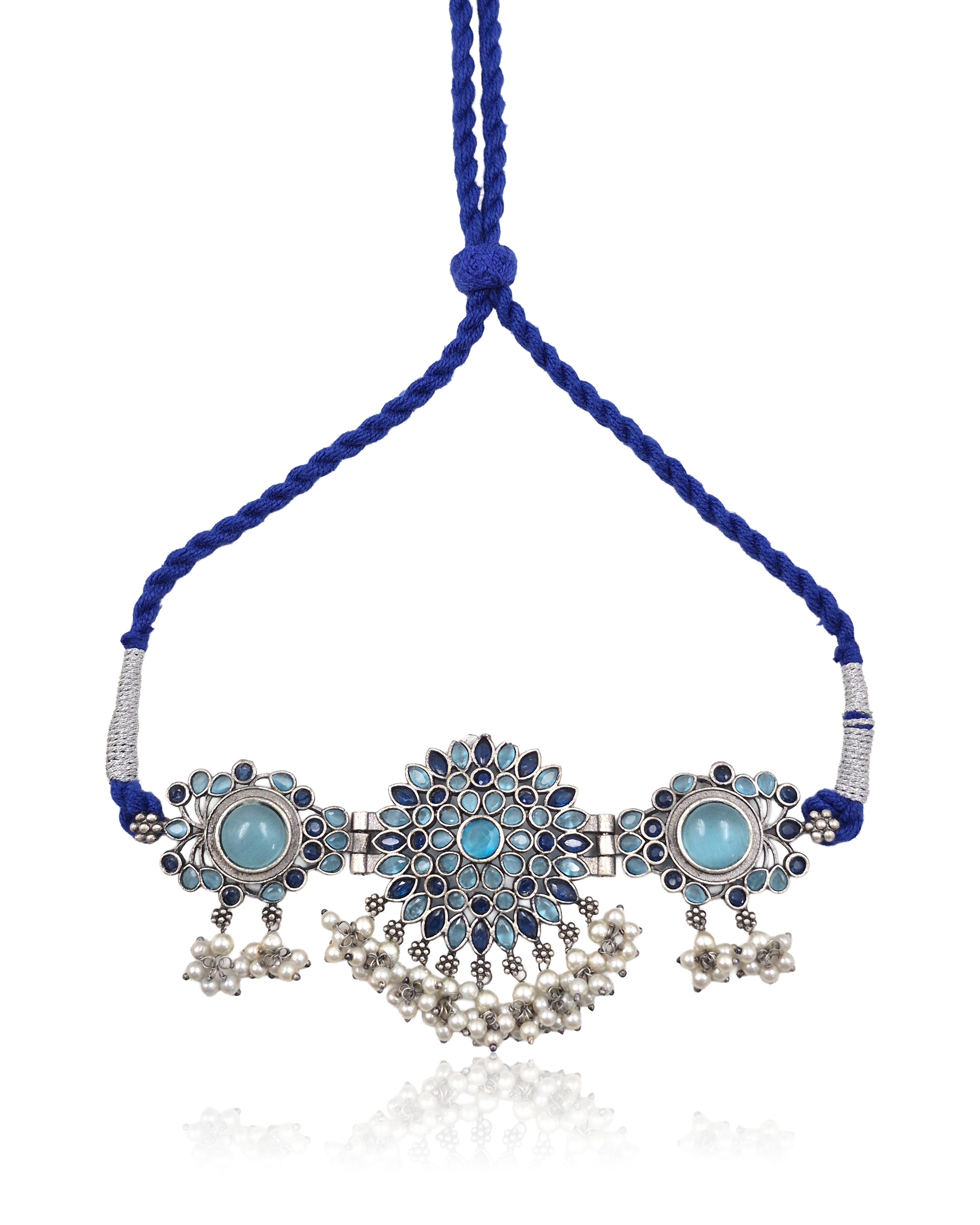 Niva Stone Jewellery Set Combo