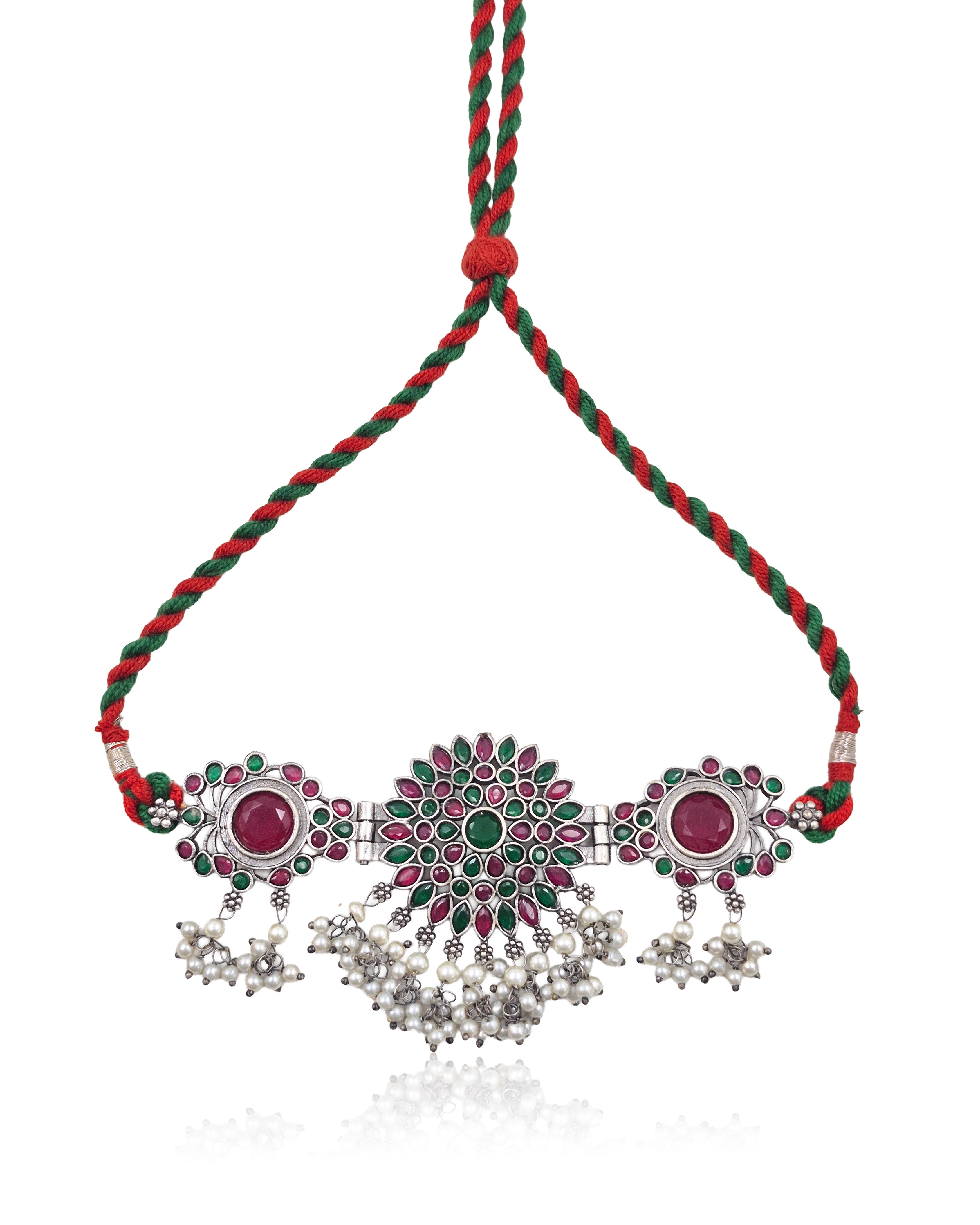 Niva Stone Jewellery Set Combo