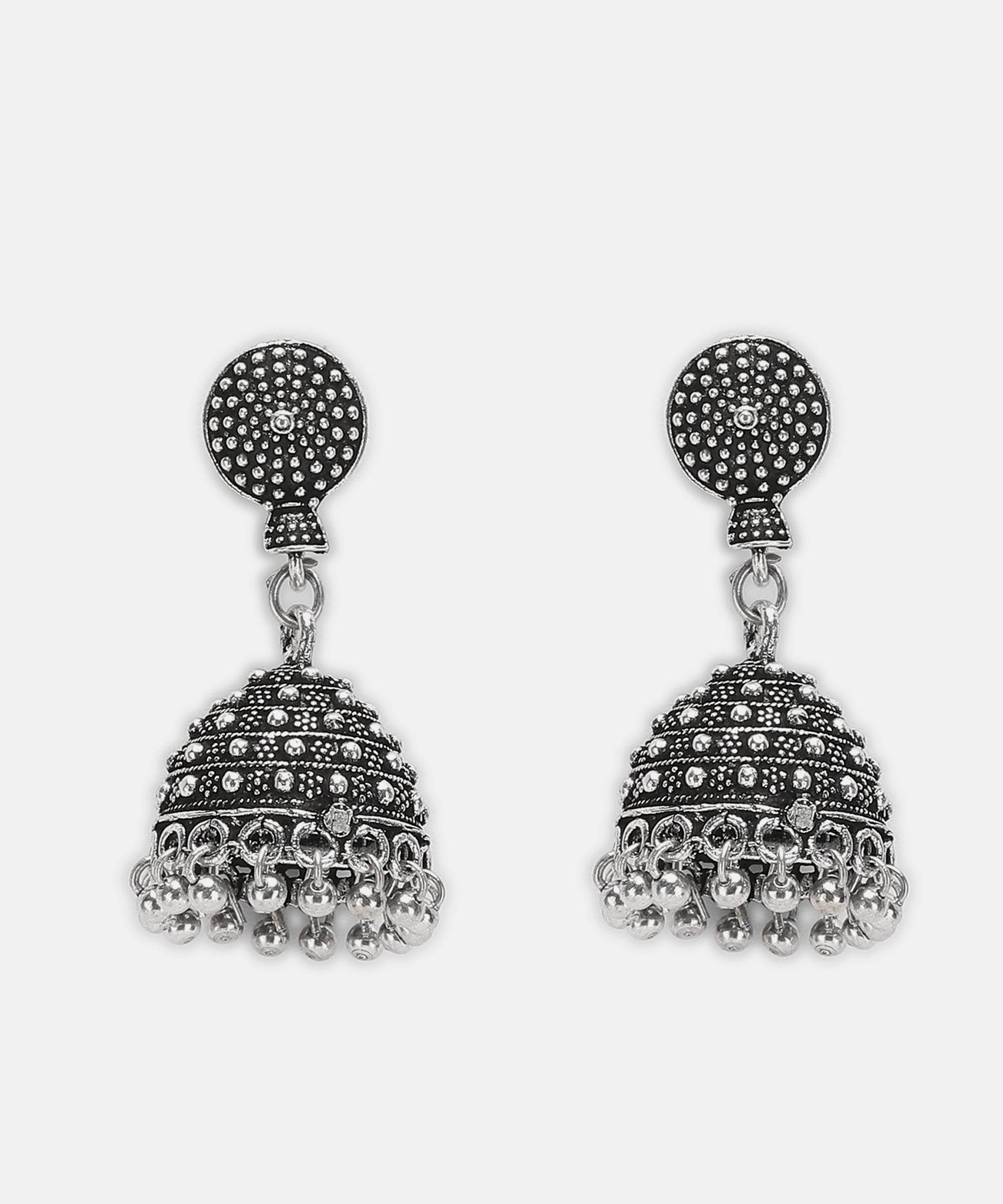 ZOYA SILVER OXIDISED JEWELLERY SET COMBO