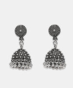 Load image into Gallery viewer, DIYA SILVER OXIDISED JEWELLERY SET COMBO