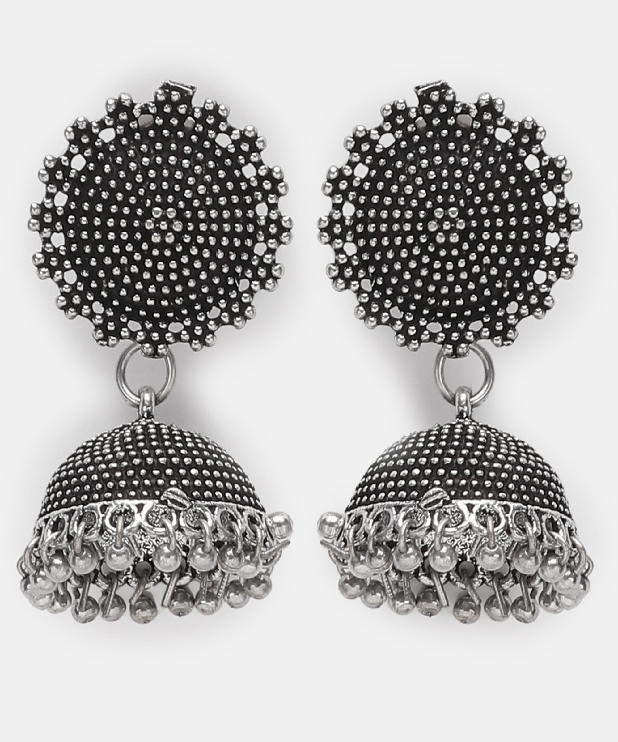 ADITI SILVER OXIDISED JEWELLERY SET COMBO