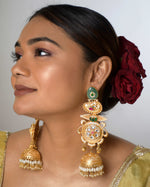 Load image into Gallery viewer, Noorika Golden Earrings